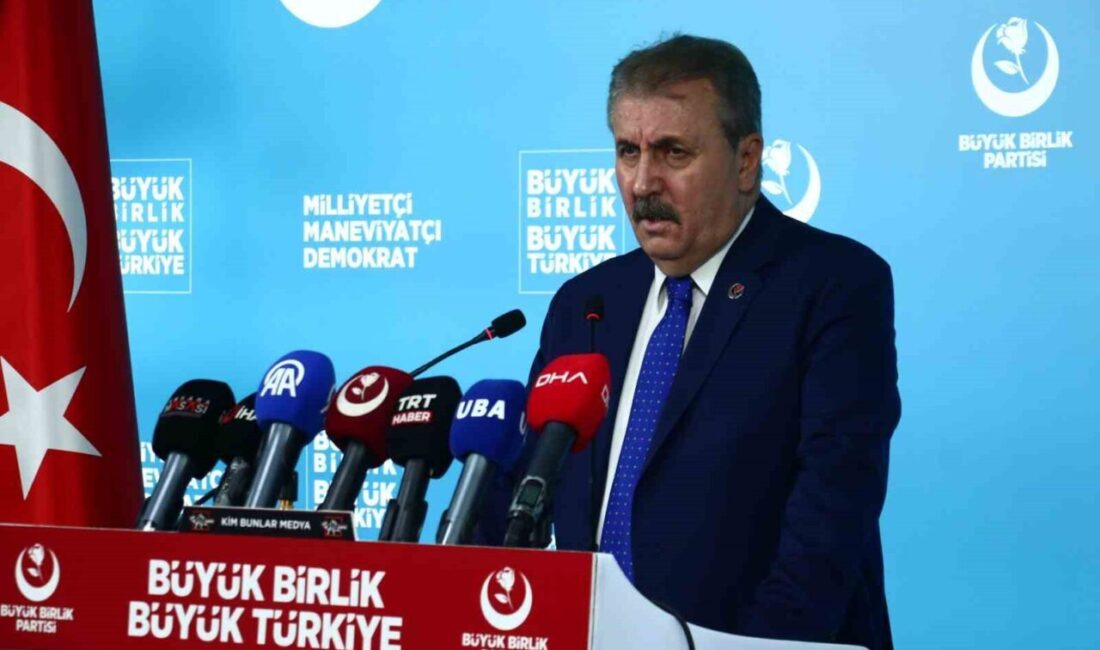 Büyük Birlik Partisi (BBP) Genel Başkanı Mustafa Destici, “Tüm İslam