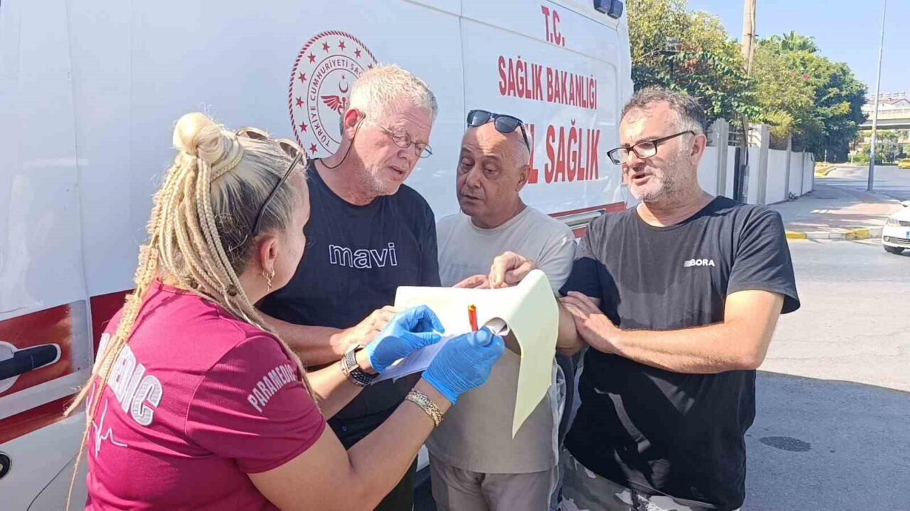 Antalya’nın Manavgat ilçesinde meydana gelen kazanın ardından kazaya karışan Belçika