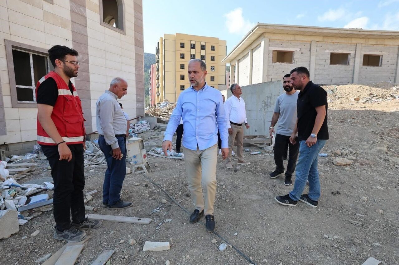 Hatay’ın Belen ilçesinde inşa edilen deprem konutlarının teslimi Kasım ayında
