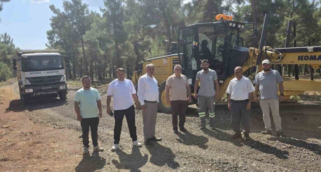 Denizli’nin Beyağaç ilçesinde, Beyağaç Belediye Başkanı Sezayi Pütün, Eşenler Mahallesi