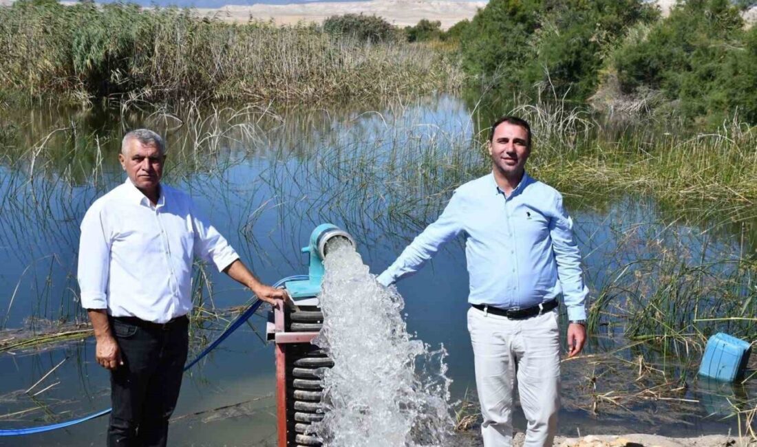Beylikova Belediyesi, su kaynaklarının korunması ve tarımsal üretimde sürdürülebilirliğin sağlanması