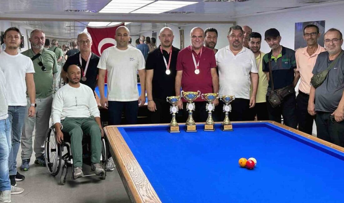 Türkiye Bilardo Federasyonu’na bağlı lisanslı sporcuların katıldığı Muğla İl birinciliği
