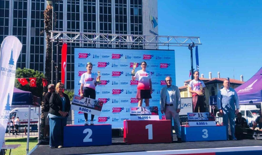 Bilecikli Sporcu Sebahat Demir, 9 Eylül Uluslararası İzmir Yarı Maratonu’nda