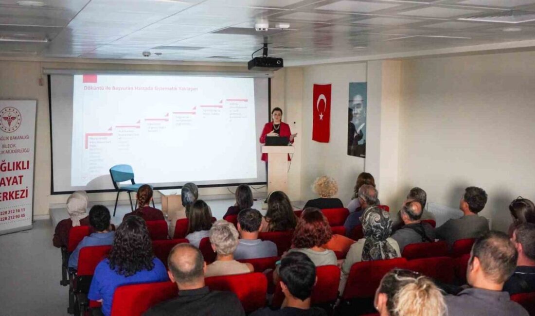 Bilecik İl Sağlık Müdürlüğü tarafından aile hekimlerine yönelik hizmet içi