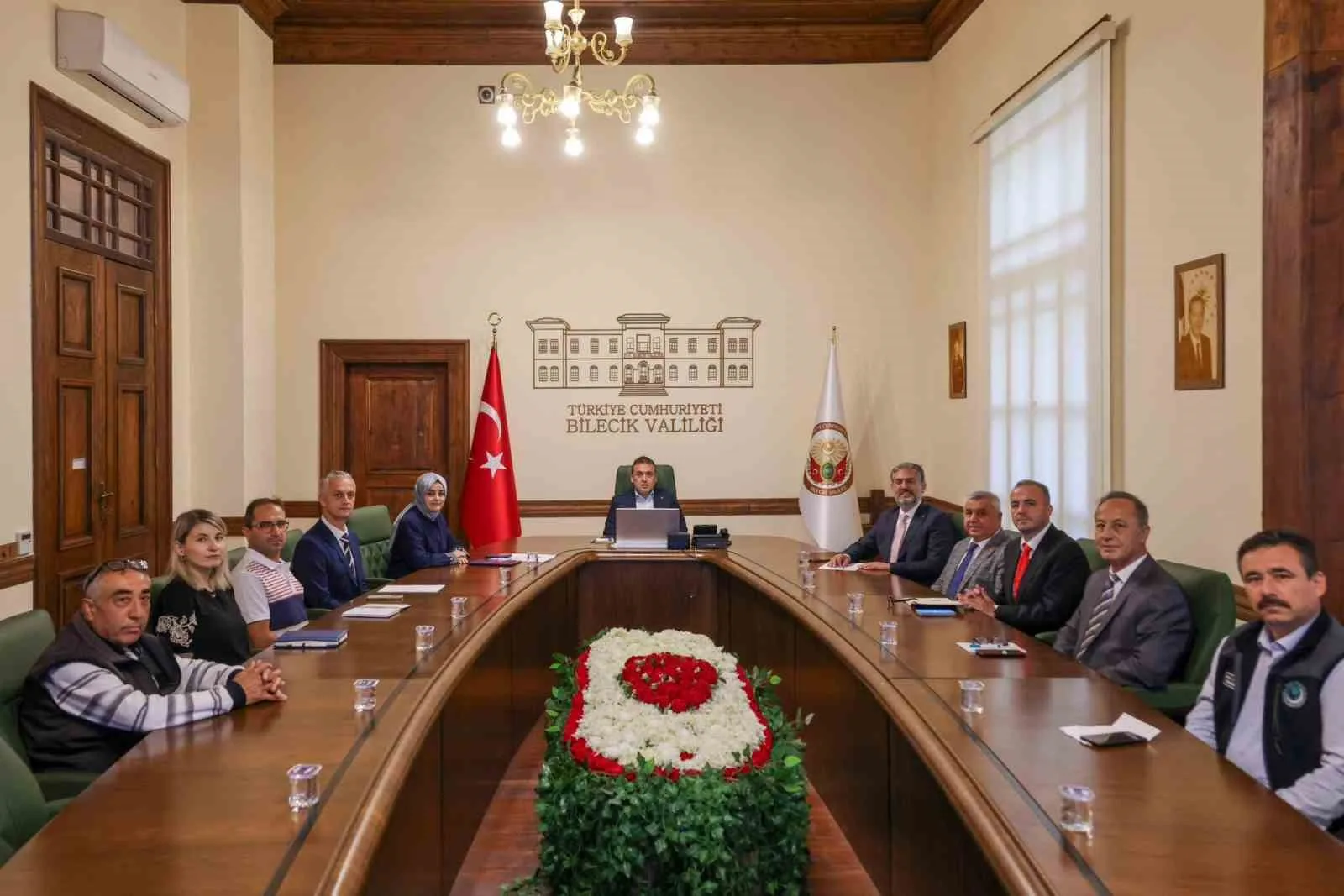 Bilecik Valisi Faik Oktay Sözer başkanlığında, Gölpazarı Organize Sanayi Bölgesi