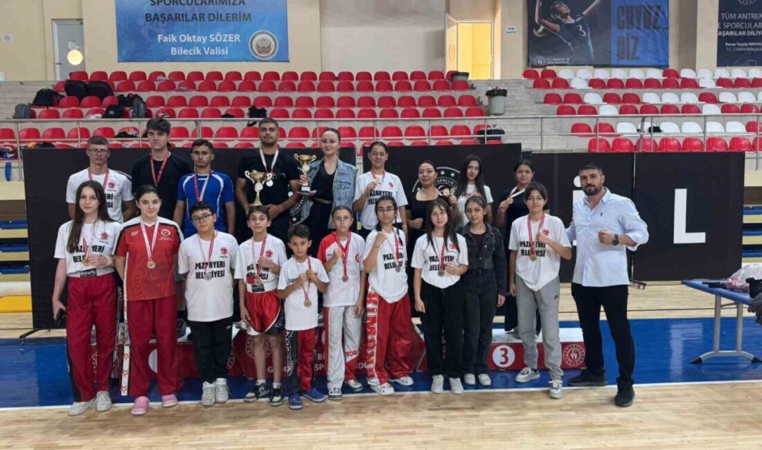 Bilecik’in ev sahipliği yaptığı 1. İller Arası Kick Boks Şampiyonası