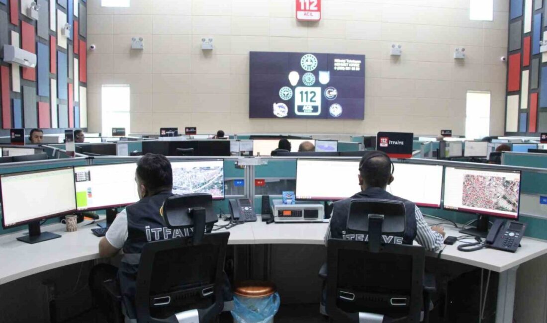 Bingöl’de bir ay içerisinde 112 Acil Çağrı Merkezi’ne düşen 30