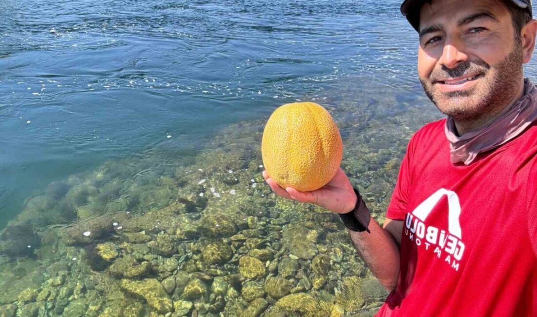 Bingöl’ün Genç ilçesinde doğa tutkunu Vedat Avar, Murat Nehri’nde farklı