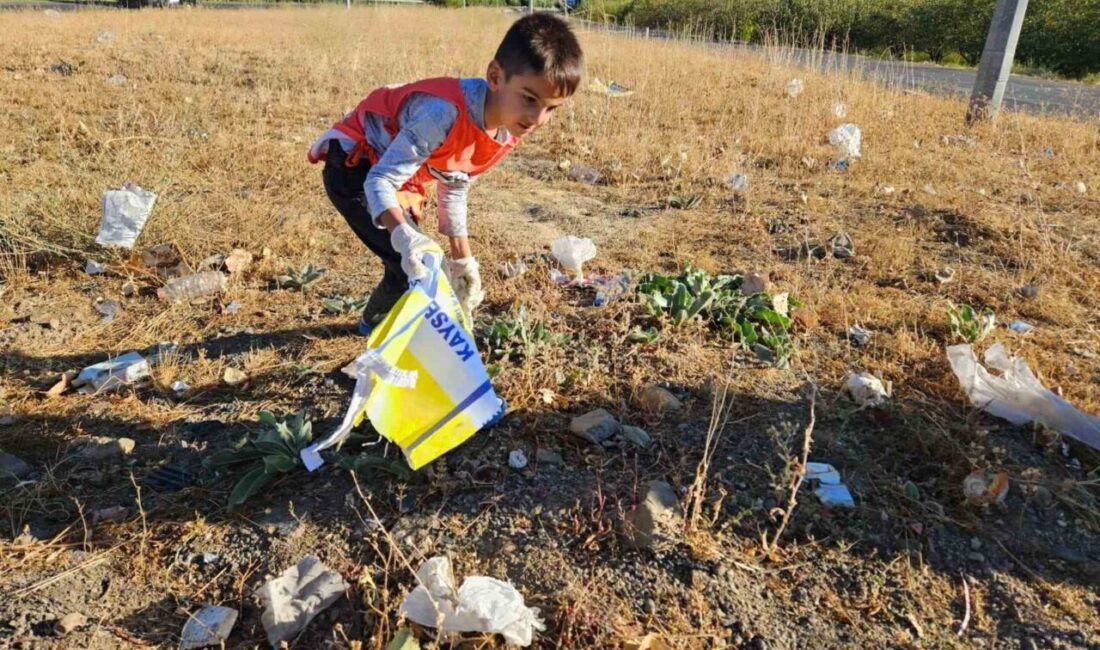 Bingöl’de gönüllüler, Dünya Temizlik Günü kapsamında ana yol kavşaklarında çevre