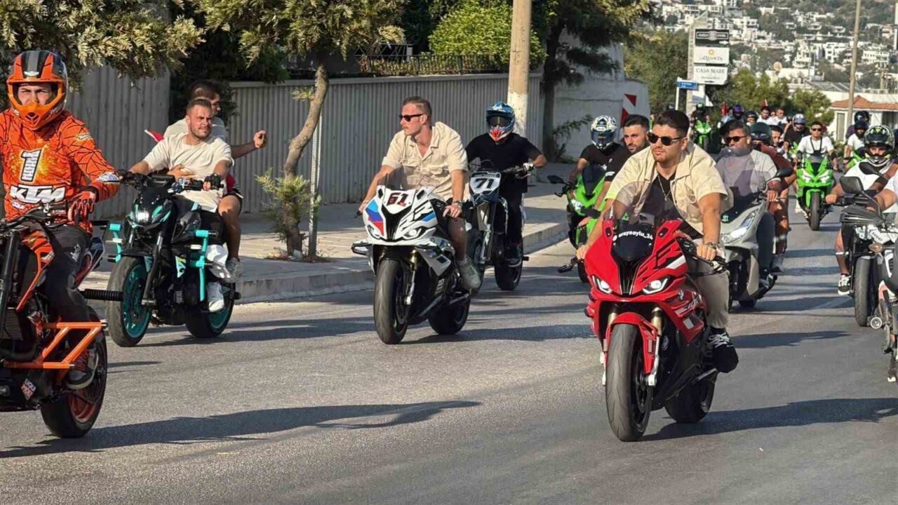 Muğla’nın Bodrum ilçesinde bu yıl 2.’si düzenlenen Uluslararası Bodrum Motofest,