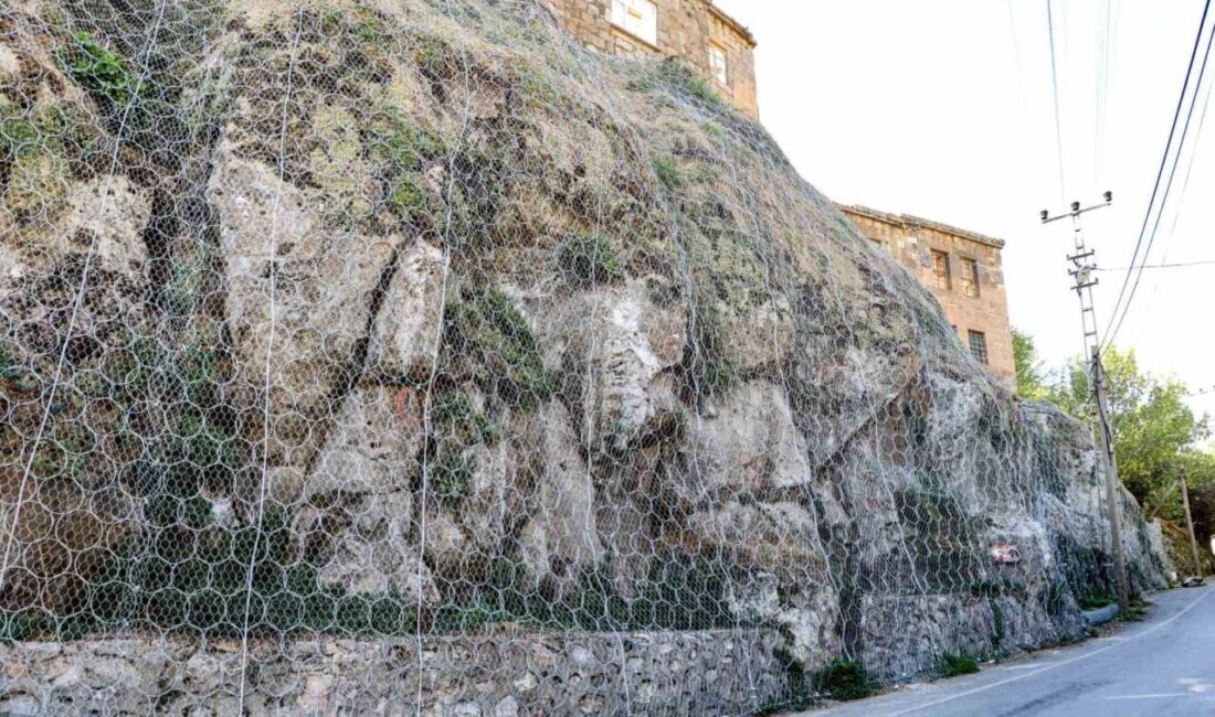 Bitlis’te özellikle dik yamaçların bulunduğu bölgelerde meydana gelen kaya düşmelerine