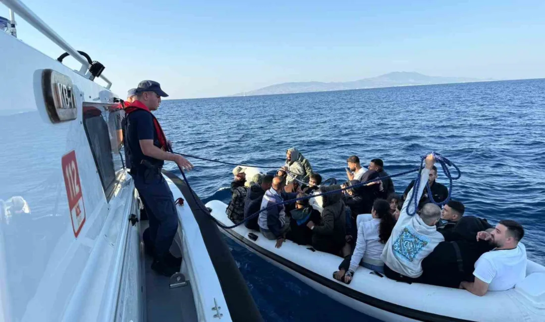 Muğla’nın Bodrum ilçesinde 5’i çocuk 24 düzensiz göçmen yakalandı, 2