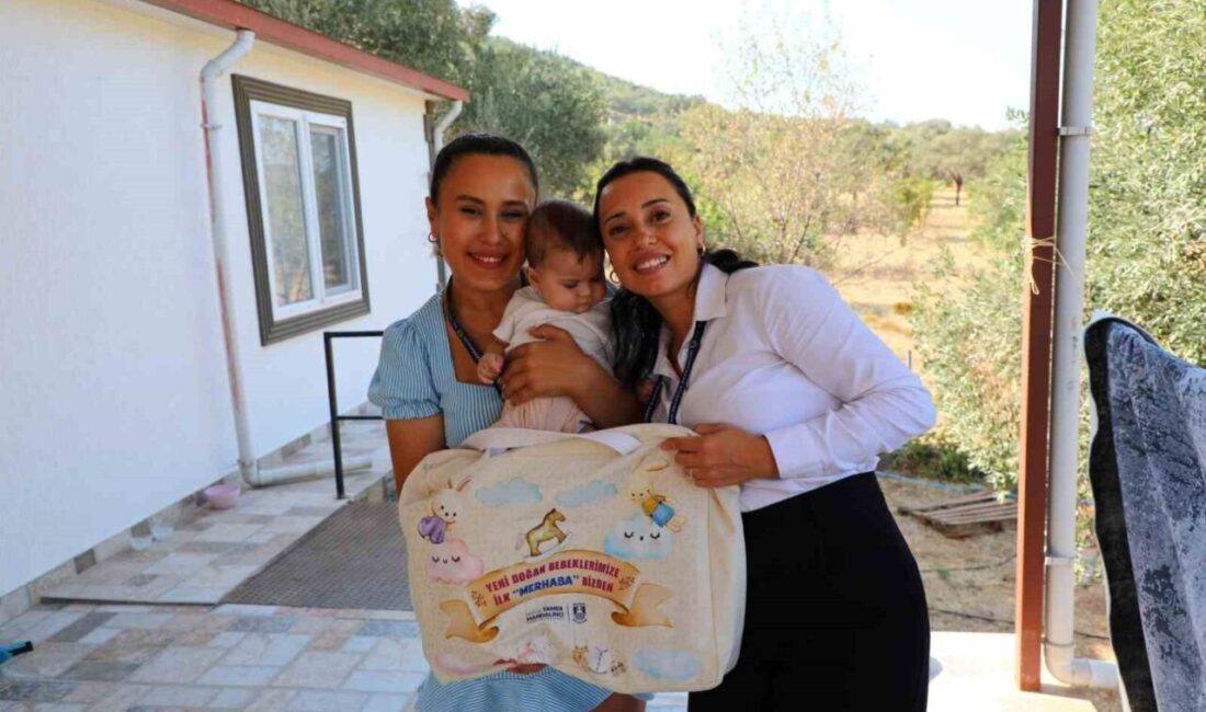 Bodrum Belediyesi, “Hoş Geldin Bebek” projesi ile yeni bebek sahibi
