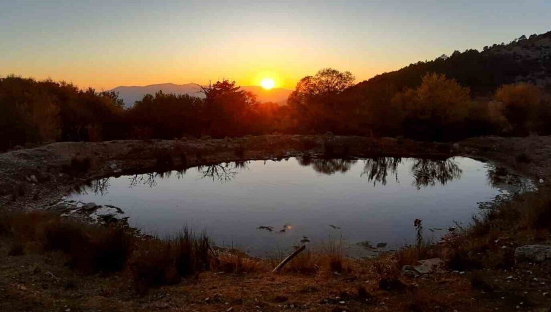 Bolu’nun Mudurnu ilçesindeki 1500 rakımlı Karapınar Kavağı köyü yaylasında gün