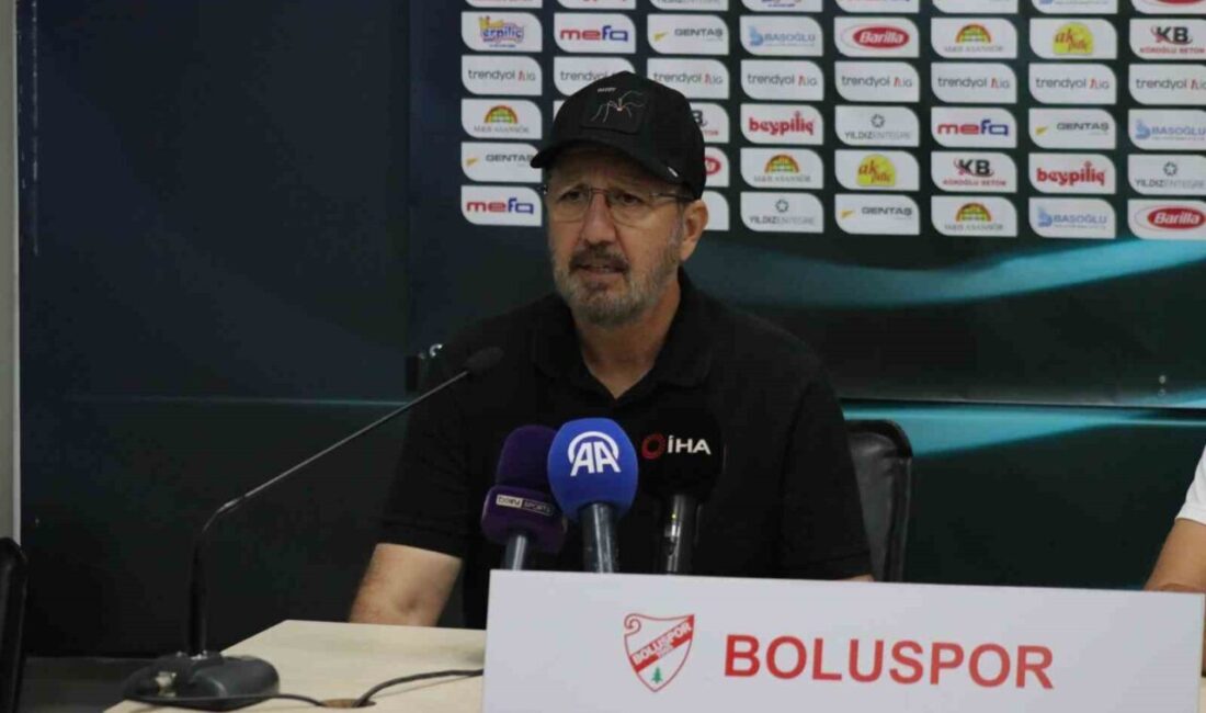 Trendyol 1. Lig’in 5.haftasında Boluspor-Manisa FK maçının ardından iki takımın