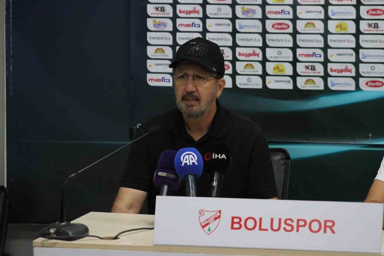 Trendyol 1. Lig’in 5.haftasında Boluspor-Manisa FK maçının ardından iki takımın