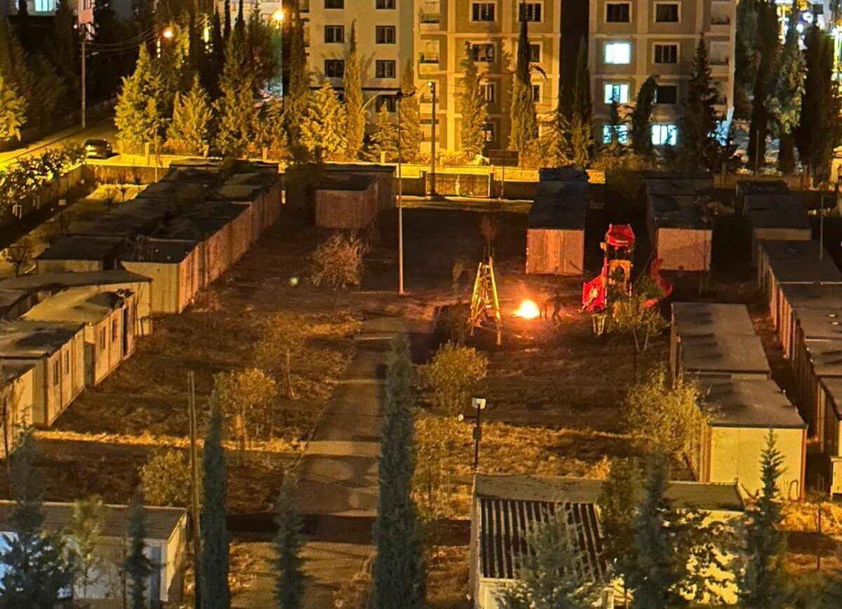 Adıyaman’da, daha önceden konteyner kent olarak kullanılan ve uzun bir