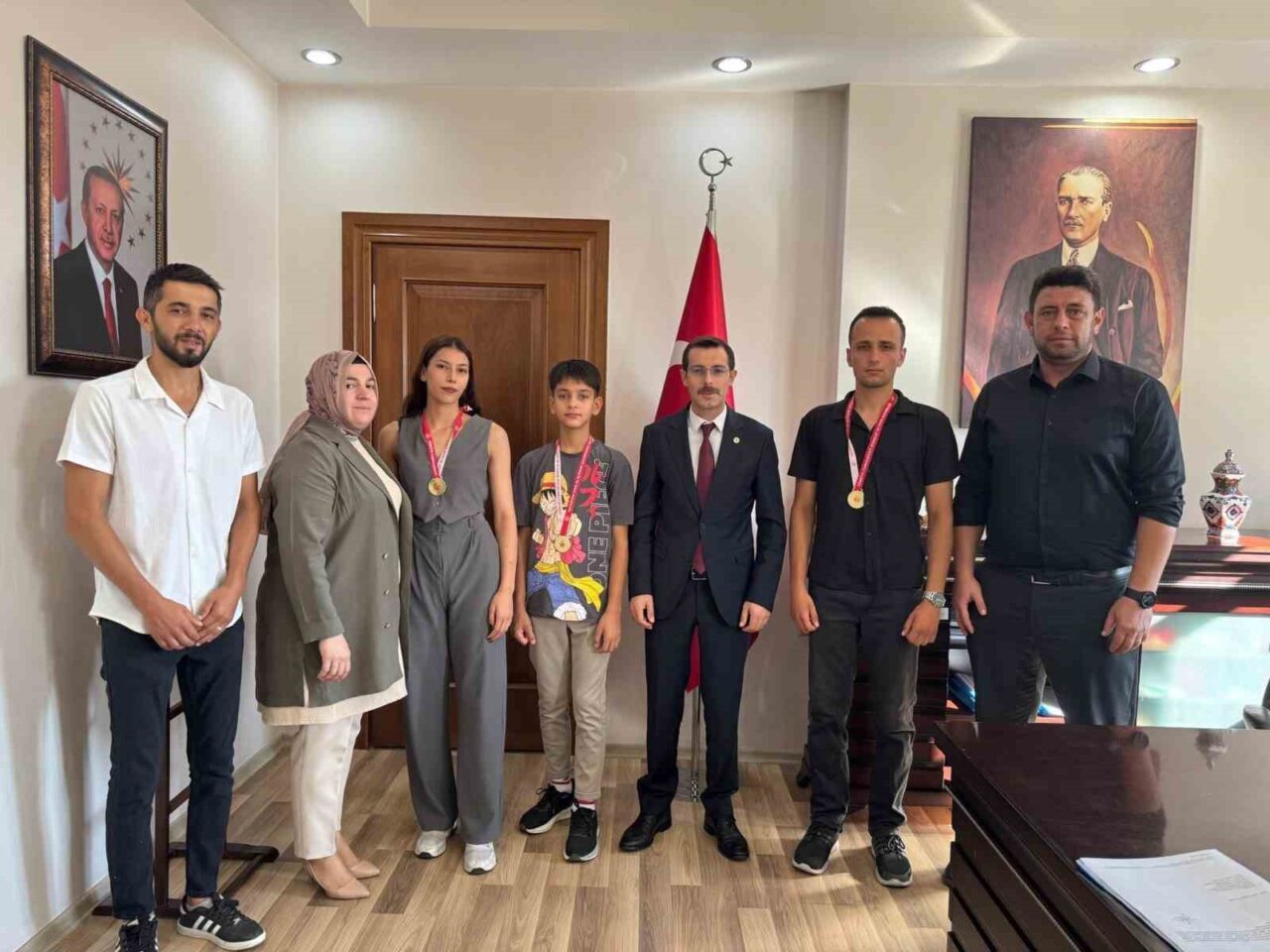 Aydın’ın Bozdoğan ilçesinde Zafer Kupası Ege Bölge Müsabakaları’nda dereceye giren