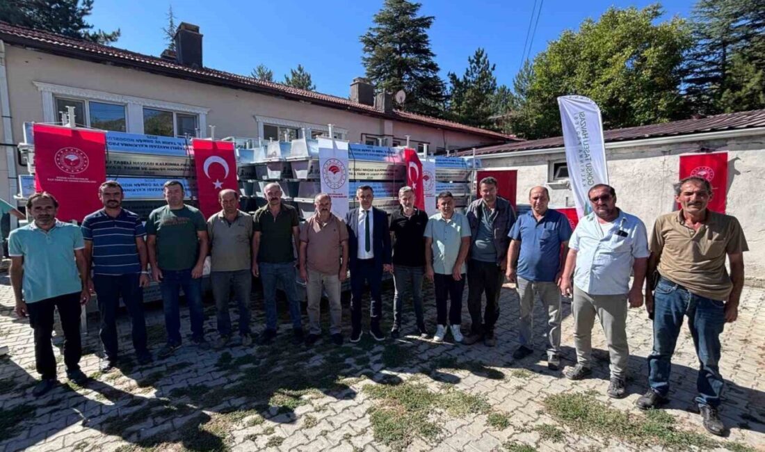 Konya’nın Bozkır ilçesinde iklim değişikliğinin olumsuz etkilerini azaltmak ve hayvanların