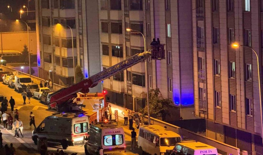 Bozüyük’te bir apartman dairesinde çıkan yangın paniğe neden olurken binada