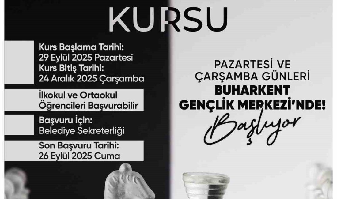 Buharkent Belediyesi tarafından ilkokul ve ortaokul öğrencilerine yönelik açılacak olan