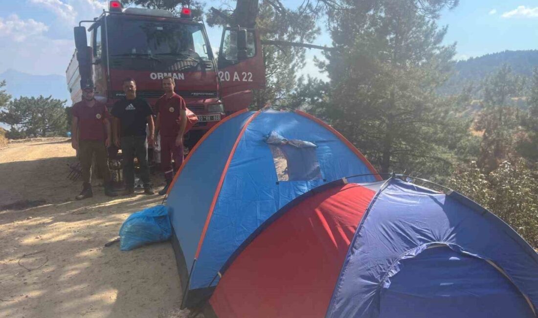 Denizli’nin Buldan ilçesinde geçtiğimiz günlerde kontrol altına alınan yangın bölgesinde