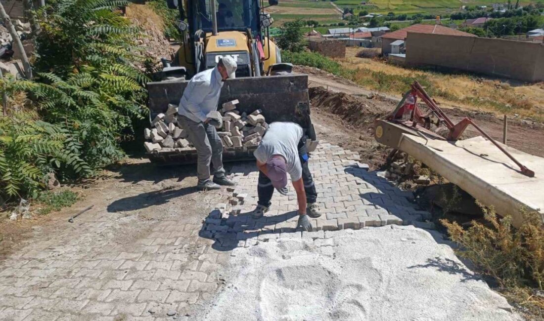 Bünyan Belediyesi; ilçede yürüttüğü altyapı, asfaltlama, parke ve kaldırım çalışmalarını