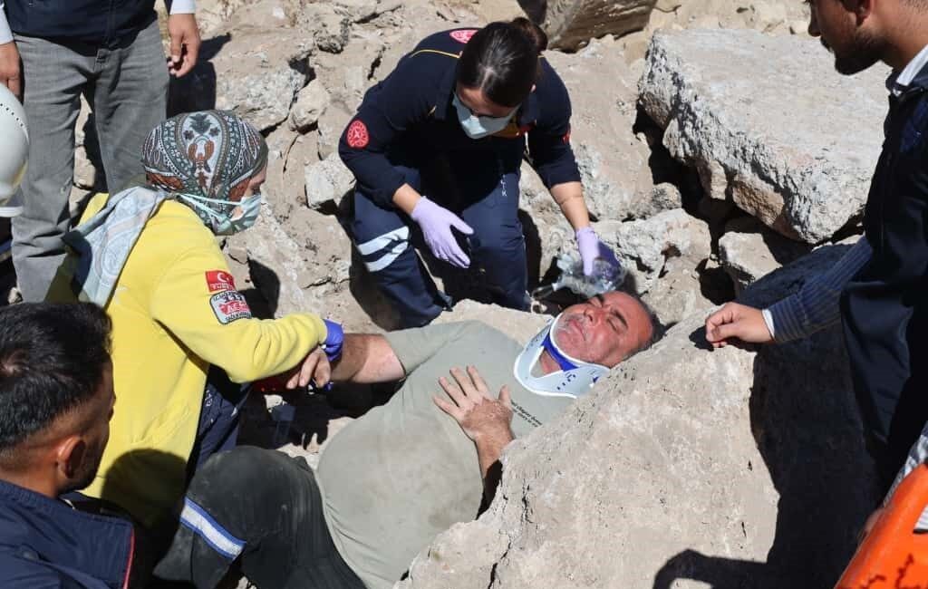 Kayseri’nin Bünyan ilçesinde, Türkiye Afet Müdahale Planı kapsamında AFAD öncülüğünde