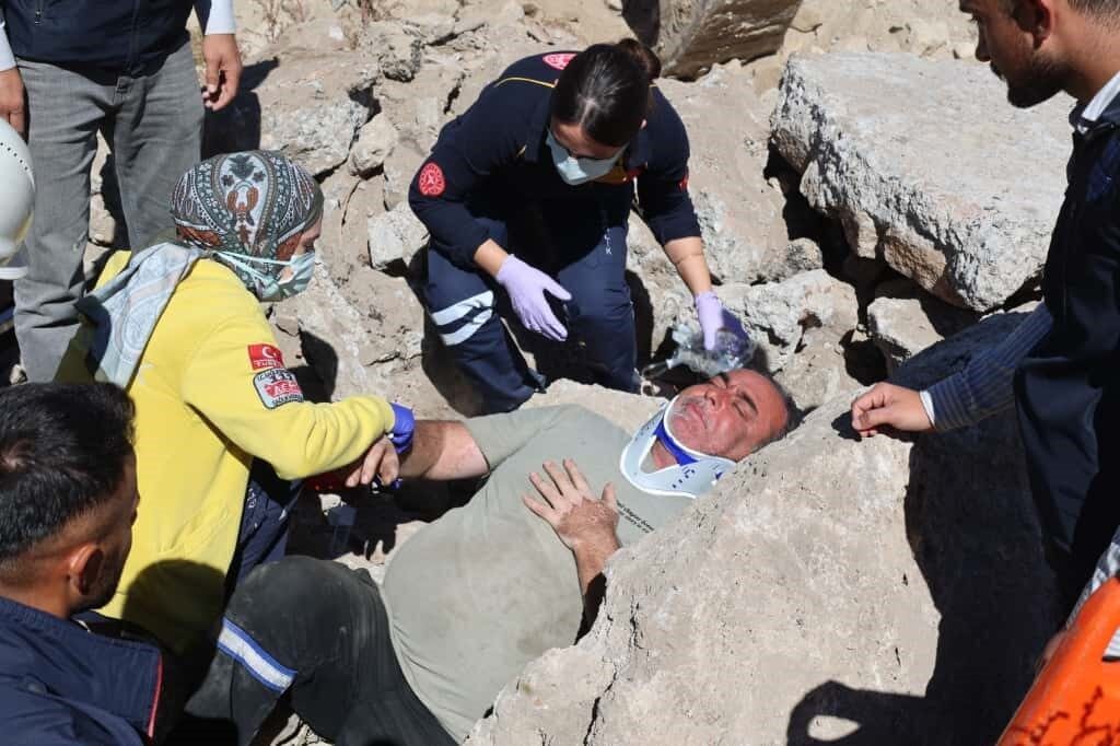 Kayseri’nin Bünyan ilçesinde, Türkiye Afet Müdahale Planı kapsamında AFAD öncülüğünde