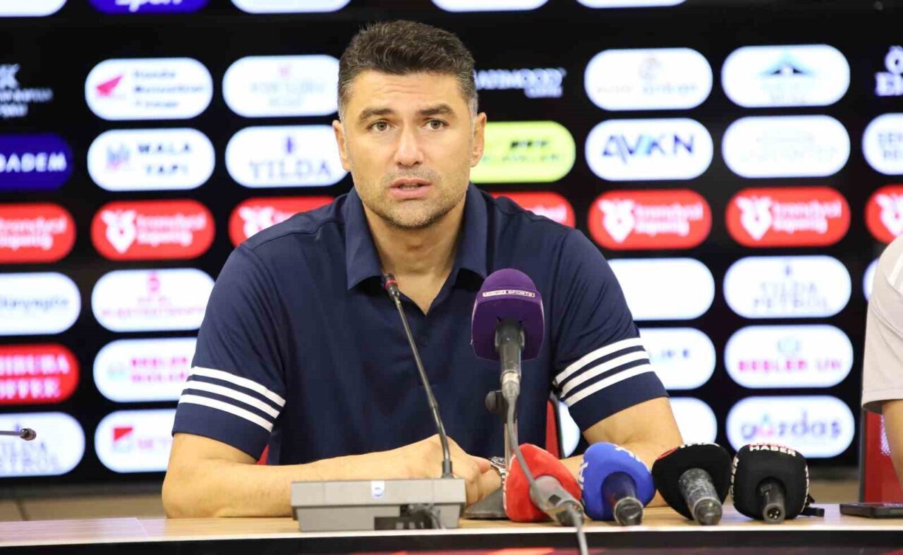 Gaziantep Futbol Kulübü Teknik Direktörü Burak Yılmaz, Kocaelispor karşısında cesaretli,