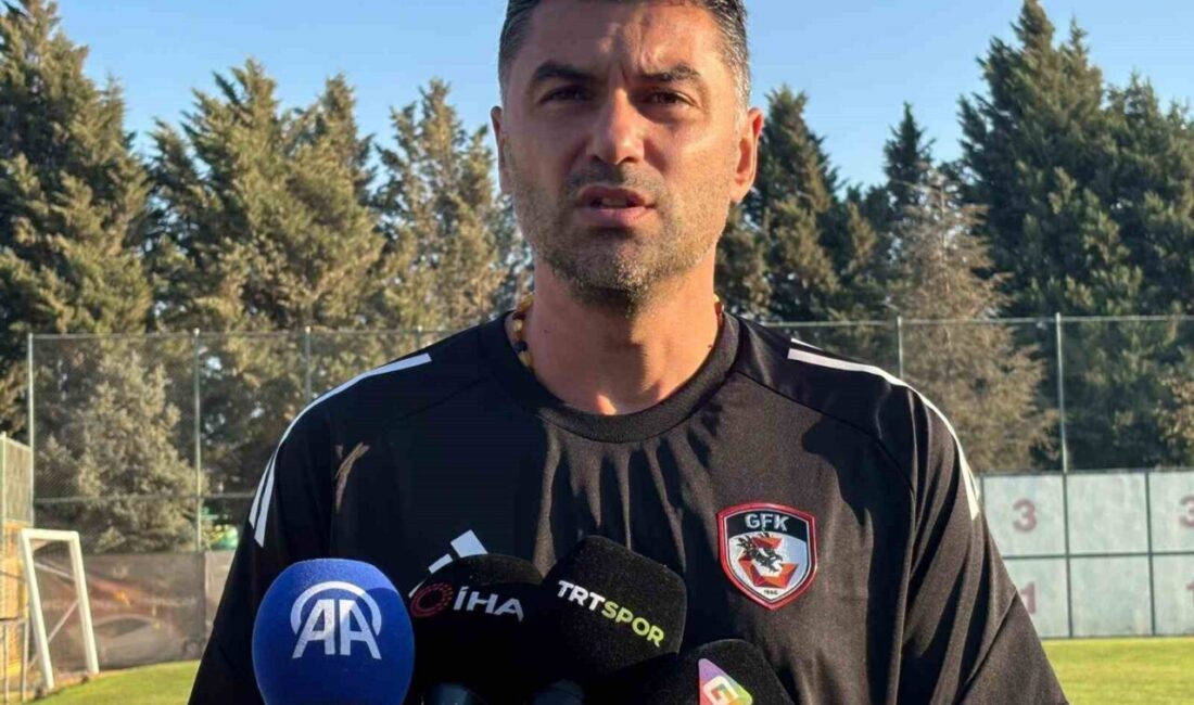 Gaziantep FK Teknik Direktörü Burak Yılmaz, Süper Lig’in 6. haftasında