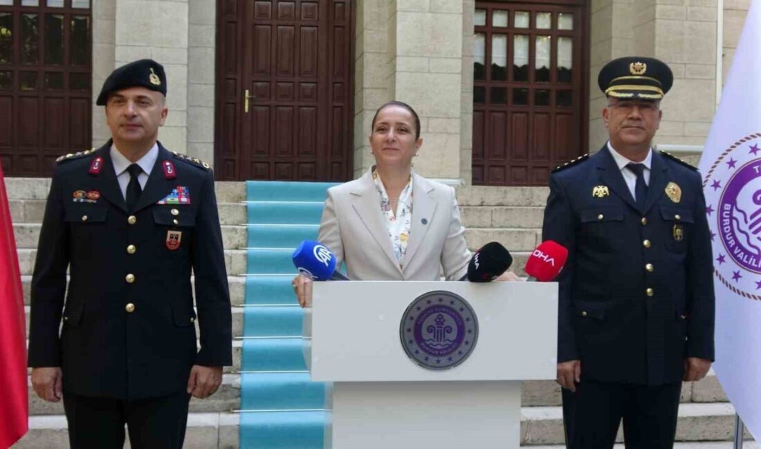 Burdur’da ağustos ayında bin 224 olay meydana gelirken, suçlarla mücadelede