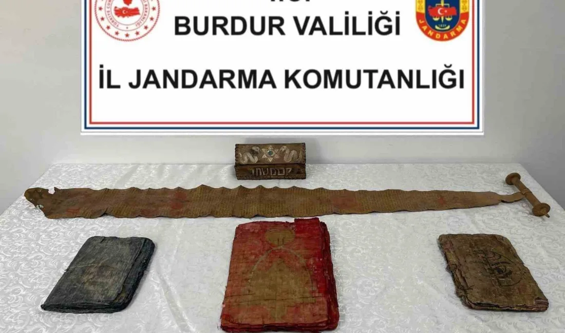 Burdur’un Bucak ilçesinde jandarma ekiplerinin Kültür ve Tabiat Varlıkları mirasının