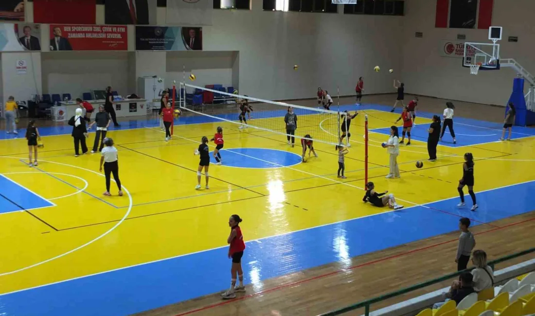 Burhaniye’de, ’Aile Yılı’ nedeniyle ilçe spor müdürlüğünün düzenlediği ’Annemle Babamla