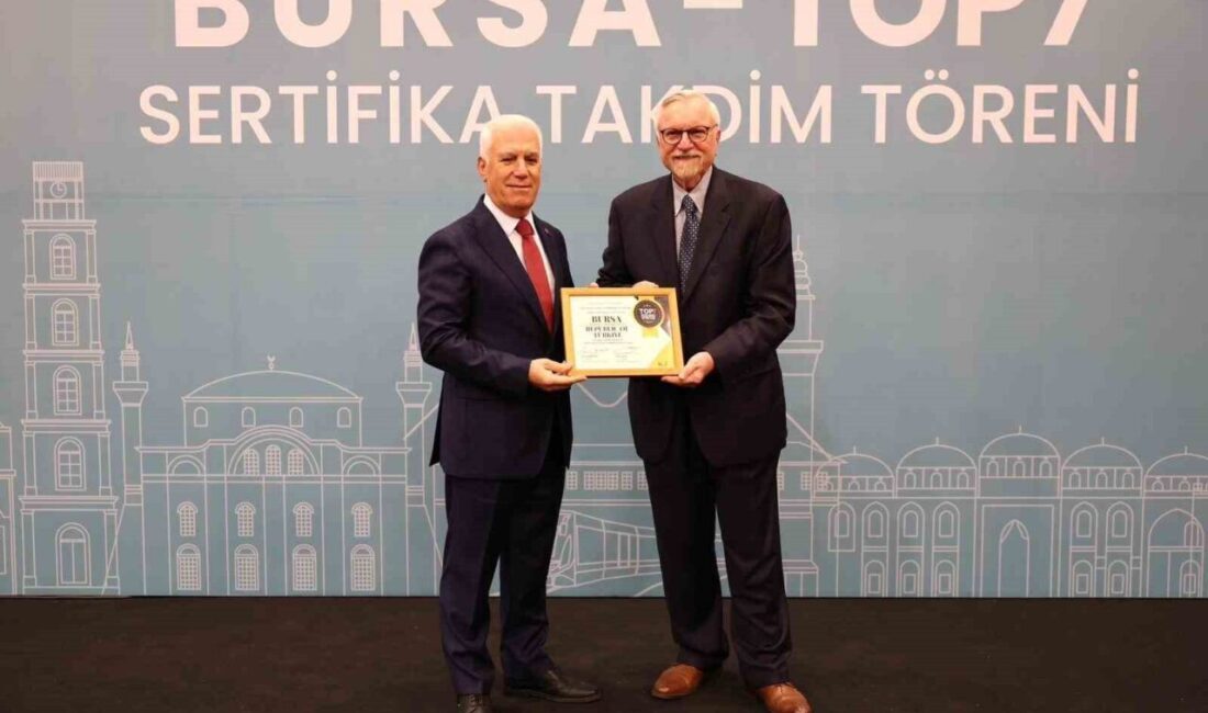 Büyükşehir Belediyesi’nin akıllı şehircilikte yaptığı çalışmalarla Bursa, dünyanın en akıllı
