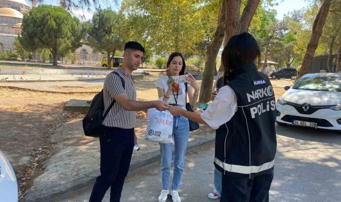 Bursa İl Emniyet Müdürlüğü Narkotik Suçlarla Mücadele Şube Müdürlüğü ekipleri,