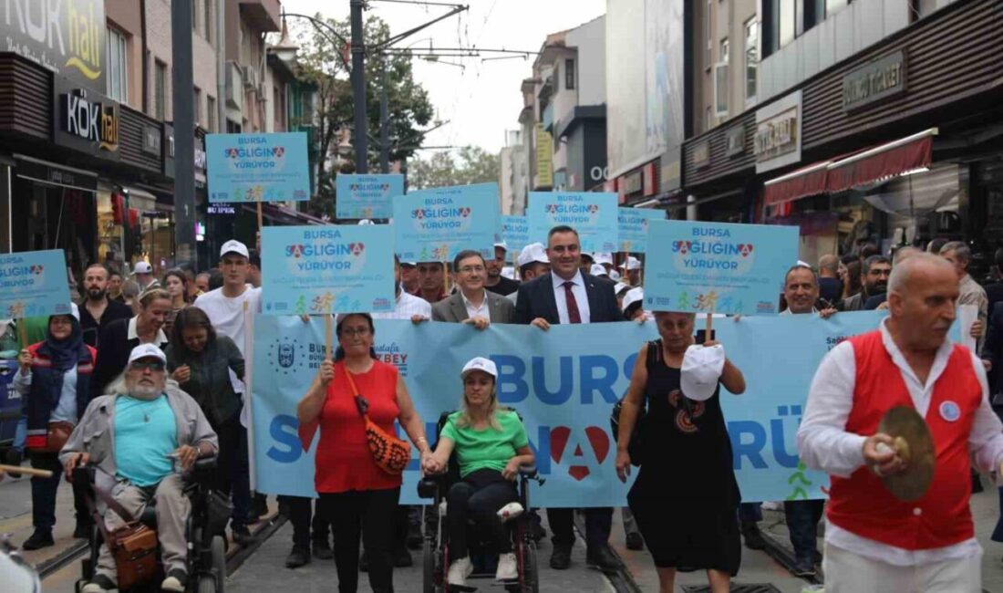 Bursa Büyükşehir Belediyesi, ‘Halk Sağlığı Haftası’ çerçevesinde düzenlediği “Bursa Sağlığına