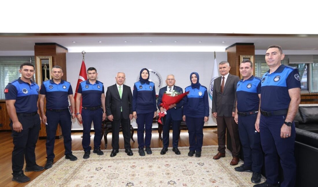 Kayseri Büyükşehir Belediye Başkanı Dr. Memduh Büyükkılıç, Zabıta Teşkilatı’nın 199.