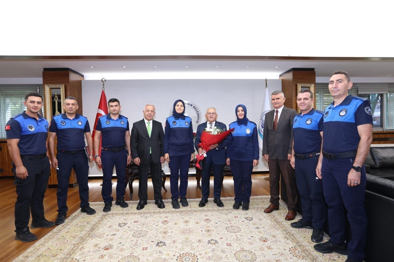 Kayseri Büyükşehir Belediye Başkanı Dr. Memduh Büyükkılıç, Zabıta Teşkilatı’nın 199.