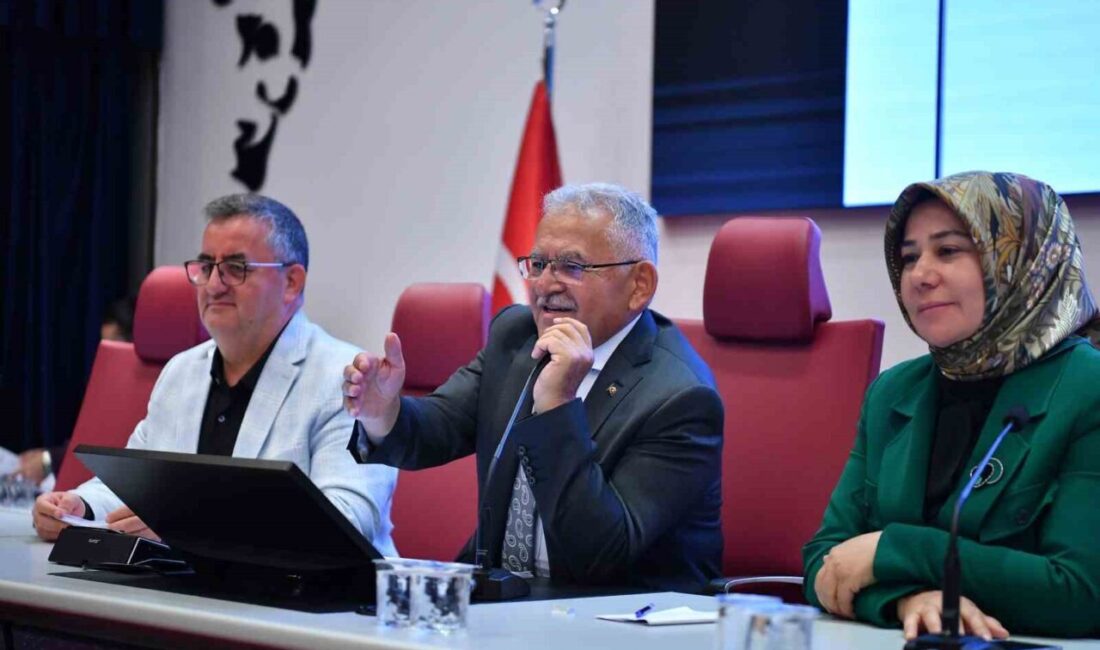 Kayseri Büyükşehir Belediye Başkanı Dr. Memduh Büyükkılıç’ın başkanlığında başlayan Büyükşehir