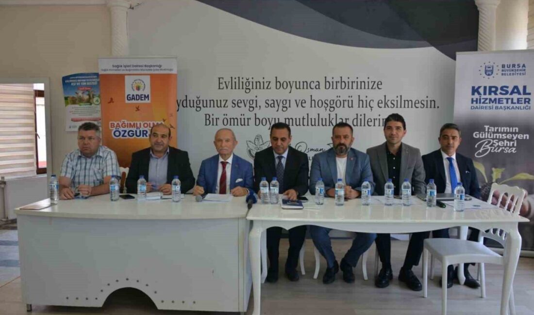 Bursa Büyükşehir Belediyesi’nin ’katılımcı yönetim’ anlayışı çalışmaları kapsamında Orhaneli ilçesinde