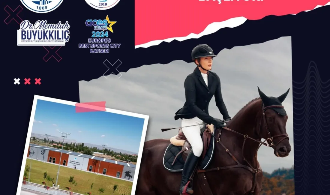 Kayseri Büyükşehir Belediyesi’nin, Geleneksel Sporlar Binicilik ve Okçuluk Tesisi’nde düzenlediği