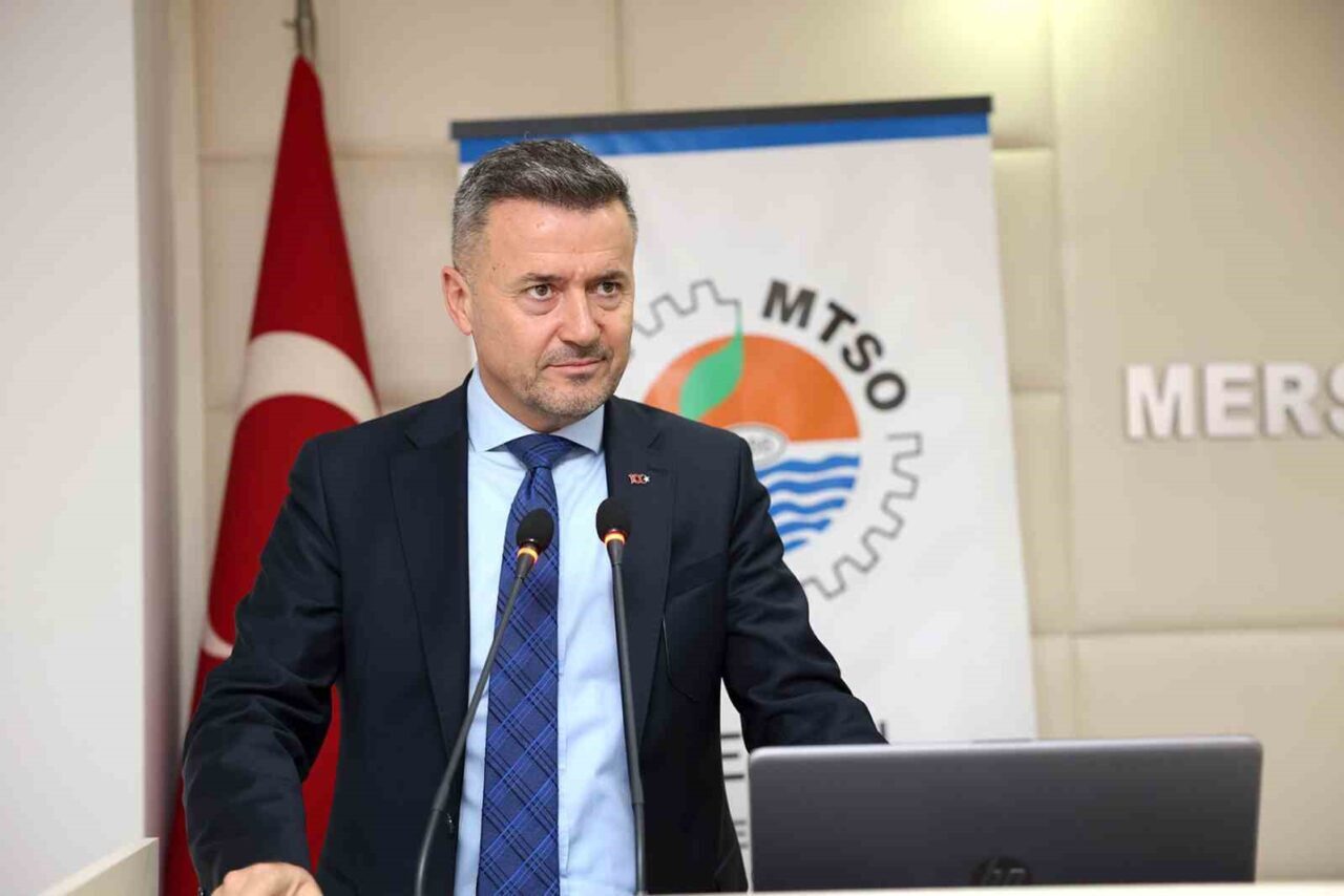 Mersin Ticaret ve Sanayi Odası (MTSO) Başkanı Hakan Sefa Çakır,