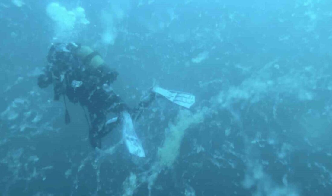 Marmara Denizi’nin güneyinde balıkçılar ve dalgıçlar tarafından müsilaj ile karşılaşıldı.