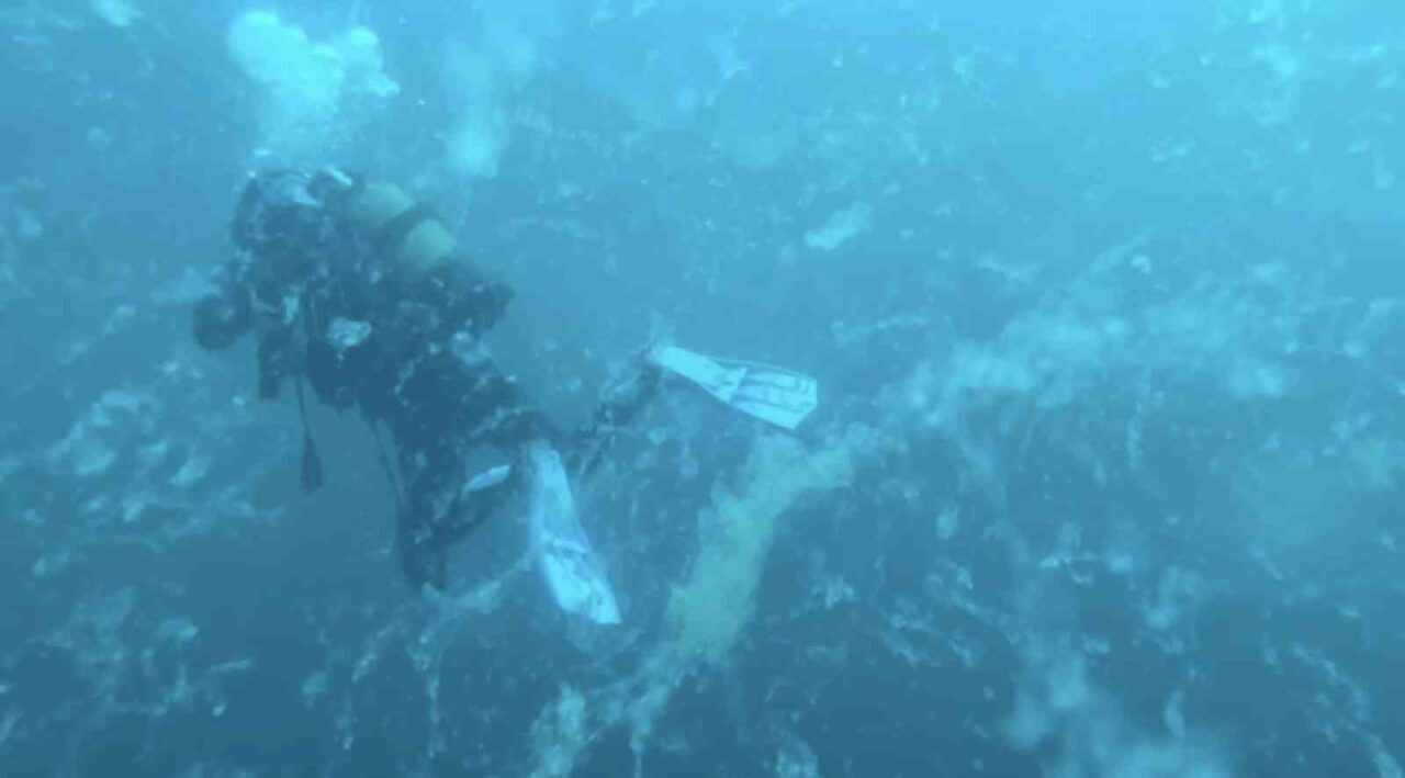 Marmara Denizi’nin güneyinde balıkçılar ve dalgıçlar tarafından müsilaj ile karşılaşıldı.