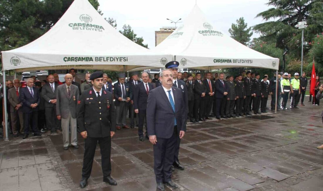 Samsun’un Çarşamba ilçesinde 19 Eylül Gaziler Günü kapsamında çeşitli programlar