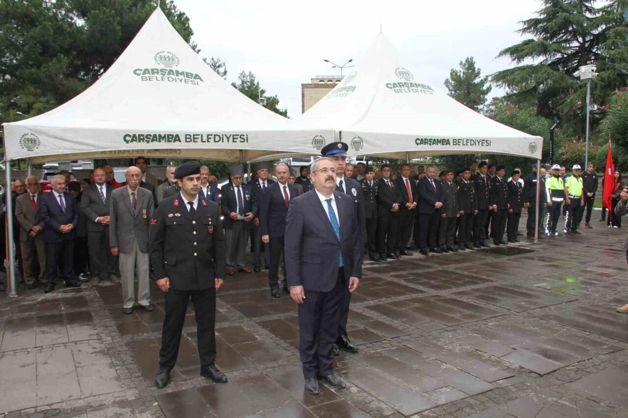 Samsun’un Çarşamba ilçesinde 19 Eylül Gaziler Günü kapsamında çeşitli programlar