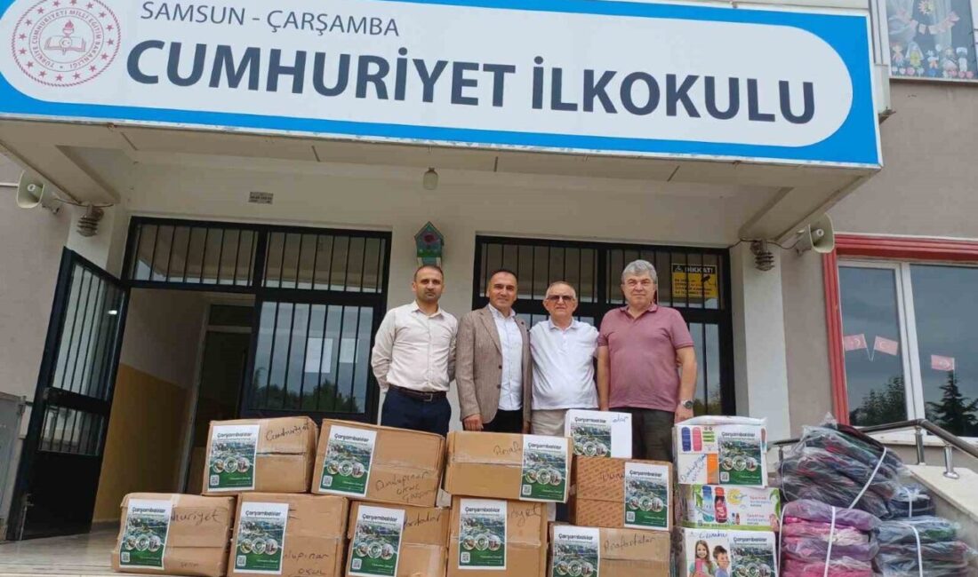 Çarşambalılar Derneği, 2025-2026 eğitim-öğretim yılının başlamasıyla birlikte “Okul Zili Tüm