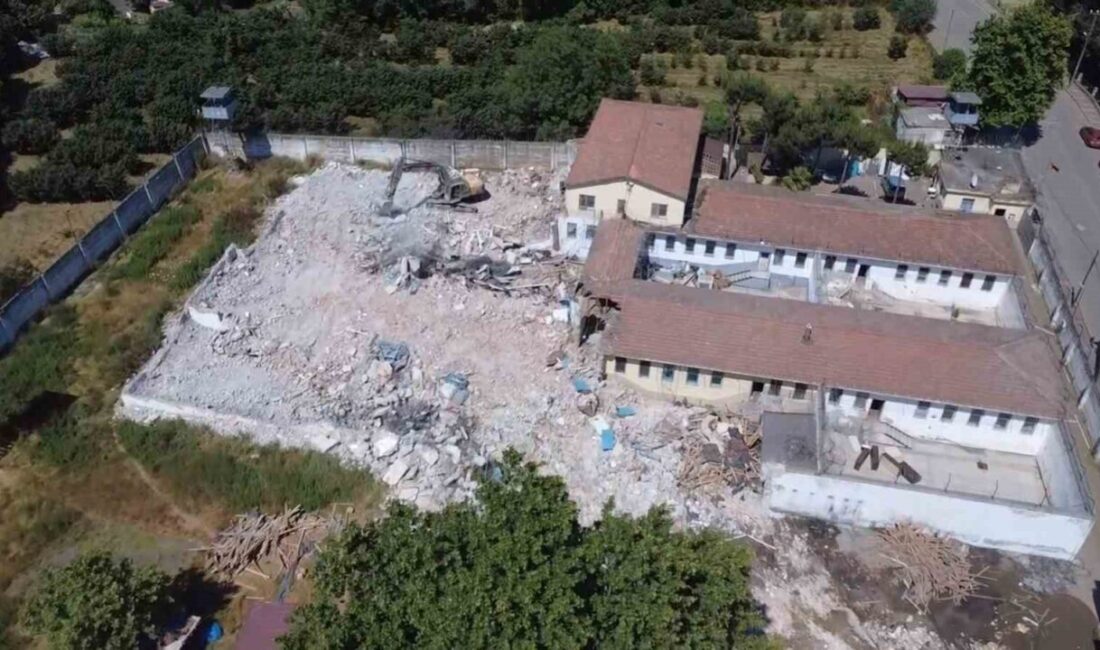 Samsun’un Çarşamba ilçesinde, kapatılan A Tipi Kapalı Ceza İnfaz Kurumu’nun