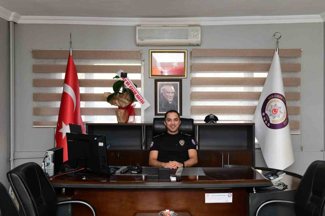 Van’ın Çatak Emniyet Amirliği görevine Başkomiser Ahmet Erdem Çelik atandı.
